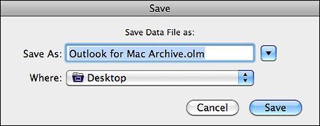 open outlook for mac archive olm
